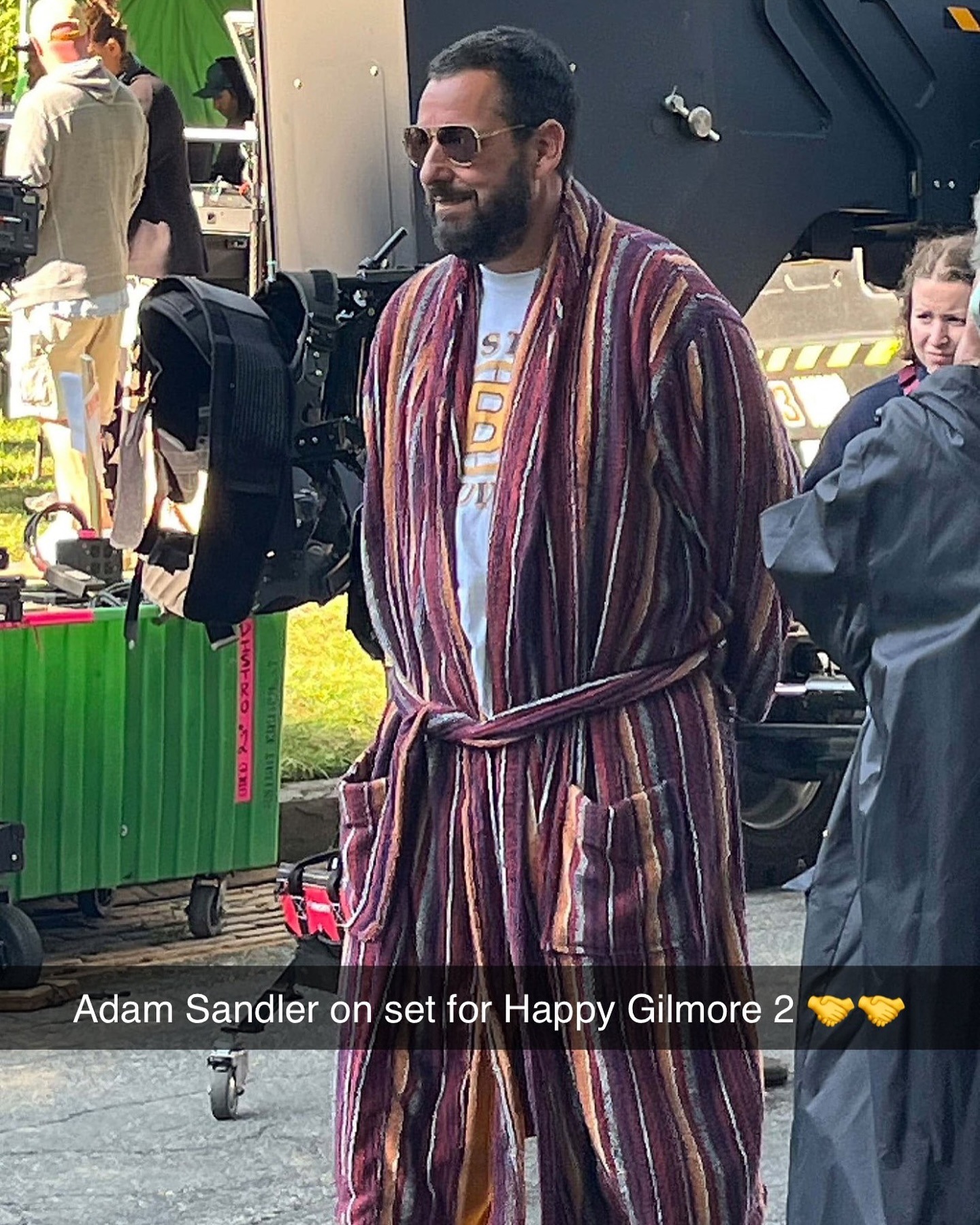 Adam Sandler now doing Happy Gilmore 2